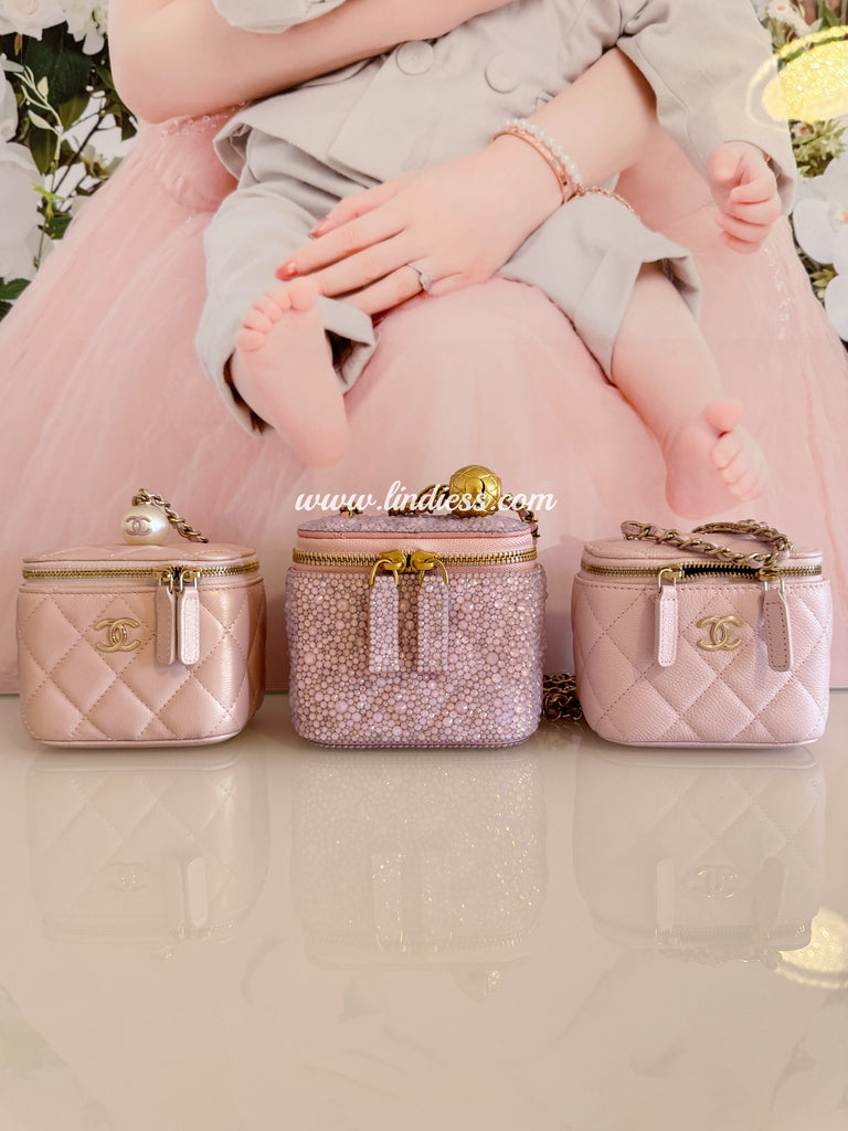 PRINCESS CRYSTAL VANITY CASE