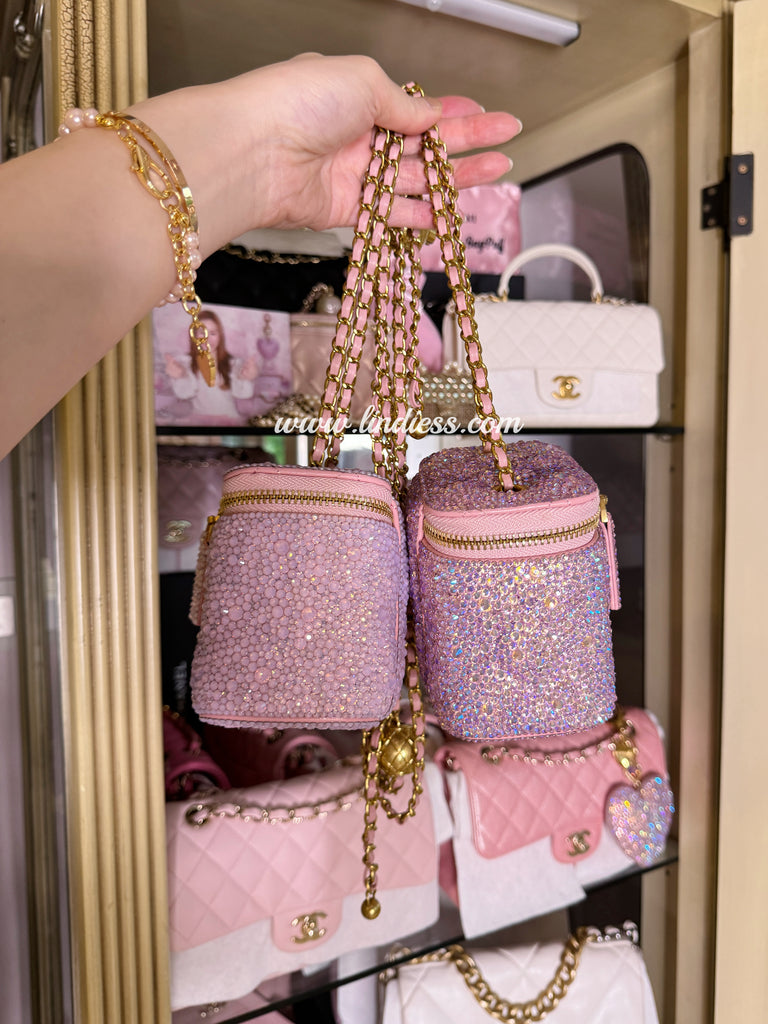 PRINCESS CRYSTAL VANITY CASE