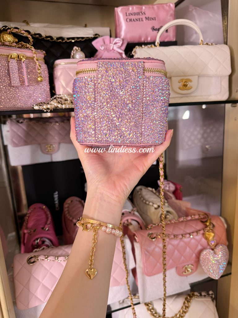 PRINCESS CRYSTAL VANITY CASE