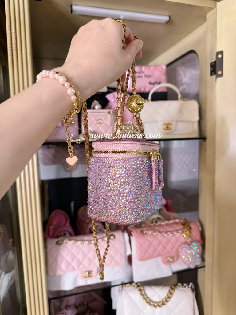 PRINCESS CRYSTAL VANITY CASE