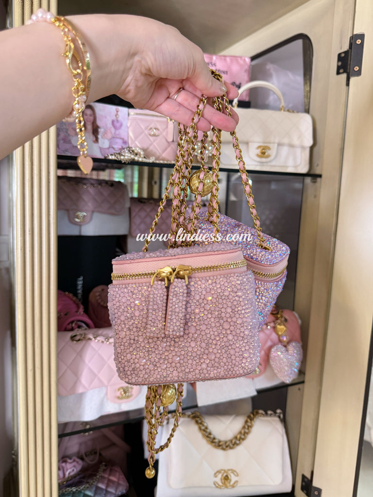 PRINCESS CRYSTAL VANITY CASE